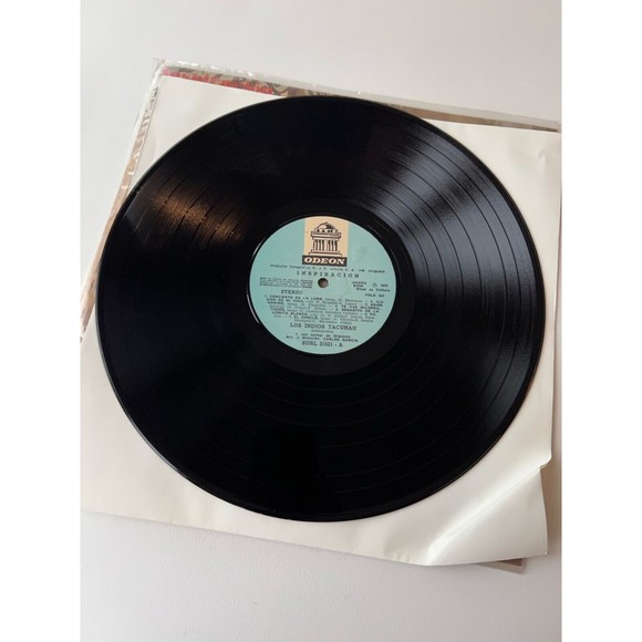 Los Indios Tacunau Inspiracion 1974 LP Odeon SURL 21521 VG+ Uruguay - Picture 4 of 7